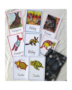 Aussie Animal Memory Cards – QLD font