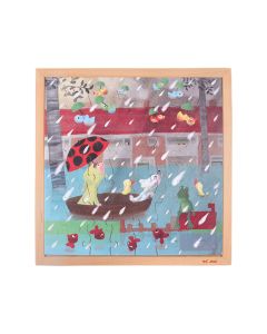 Extreme Weather Puzzle  Rain 64 pc