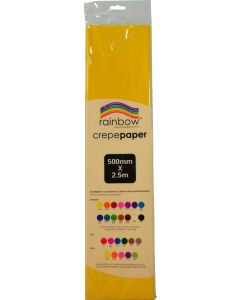 Crepe Paper - Yellow