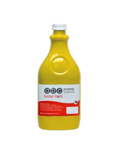 ABC Poster Paint 2L Yellow