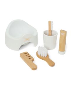 Wooden Role Play Doll Nursery Set with Potty Set of 6