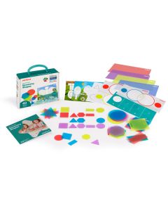 Aptitude Translucent Geometric Shapes Set of 52