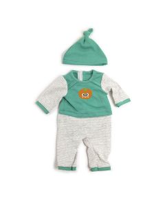 Baby Doll Light Green Clothing, 38-42 cm