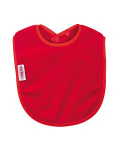 Large Bib Fleece Red Pack of 12