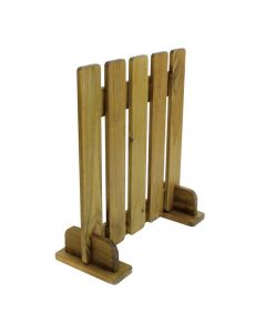 Outdoor Wooden Partition Fence Short