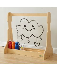Toddler Painting Window