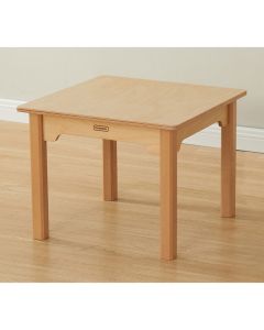 Inga Design Kids 365H Square Table Clear Varnish