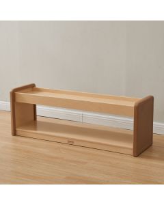 Soft Edge Toddler Open Back Shelving Unit 1200L x 430H
