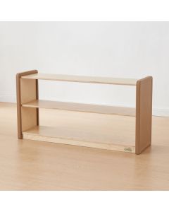 Soft Edge Toddler Shelving Unit Open Back 1220L x 630H