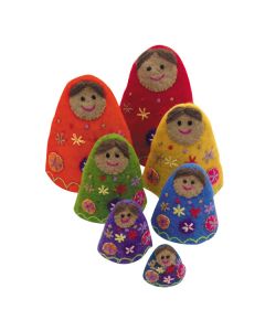 Rainbow Babushkas 7 Pieces