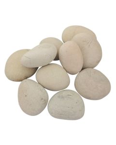 White Pebbles Pack of 10
