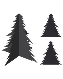 Scratch Christmas Trees Pack of 20