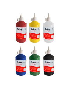 ABC Poster Paint 500ml Set of 6