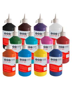 ABC Poster Paint 500ml Set of 12