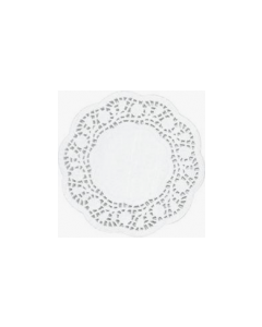 Doylies Paper White 240mm Pk250