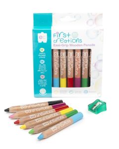 Easi- Grip Wooden Pencils Pack of 6