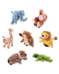 Wild Animal Puppets Set of 7
