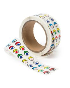Eyes Paper Adhesive coloured Roll 2,000pcs