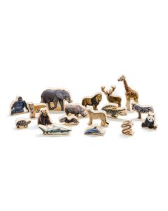 Wild Animals Set of 17