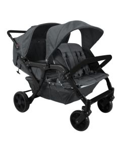 Familidoo Lidoo City 4 Seater Stroller Black