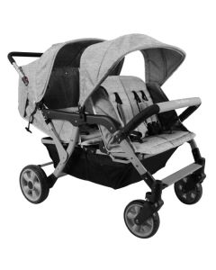 Familidoo Lidoo City 4 Seater Stroller Grey