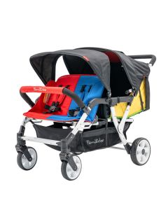 Familidoo Lidoo City 4 Seater Stroller Multi Colour