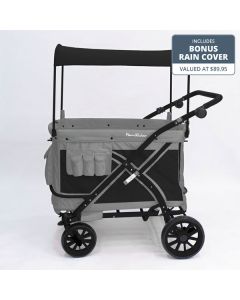 Familidoo Chariot Grand Wagon 4 Seat Grey