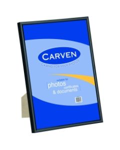 Frame Carven A4 Document Black Wall or Desk Mount