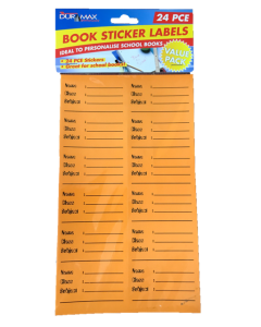 Book Sticker Labels