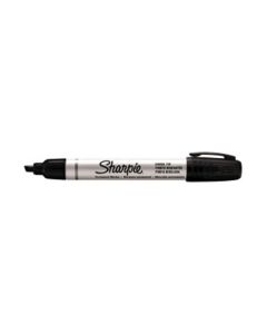Sharpie Marker Chisel 2.5mm Black Pk 12