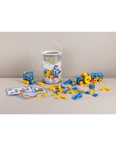 Mobilo ECO Construction Builder 92 pieces and 12 Construction Manuals