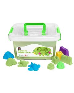 Sensory Magic Sand 2Kg Tub Green