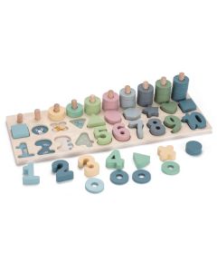little abc Number Matching Board 76pcs