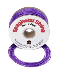 Spaghetti String 1mmx60m Purple