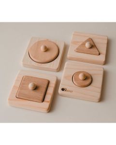 Single Shape Puzzle Set of 4