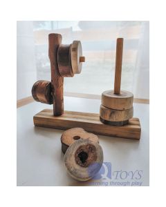 Montessori Horizontal and Vertical Stacker