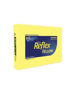 Reflex Colour Copy Paper Yellow A4 80gsm Pk500