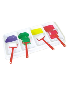 Paint Roller Tray with 4 separate bays