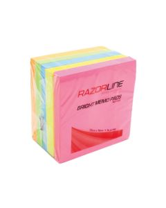 Razorline Sticky Note Cube 5 Colours