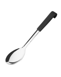 Vogue Serving Spoon Black Handle 340mm