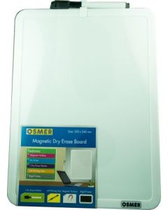 Whiteboard Osmer A4 Magnetic with pen