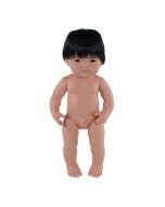 Anatomically Correct Baby Doll Asian Boy 38cm