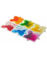 Puzzle Shapes Sensory Liquid Tiles