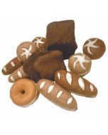 Felt Bread Set of 17