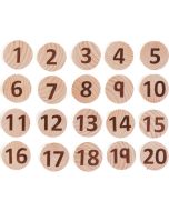 Tactile Wooden Numbers Set of 40