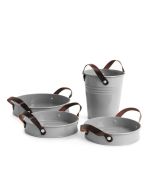 Metal Buckets Set of 4
